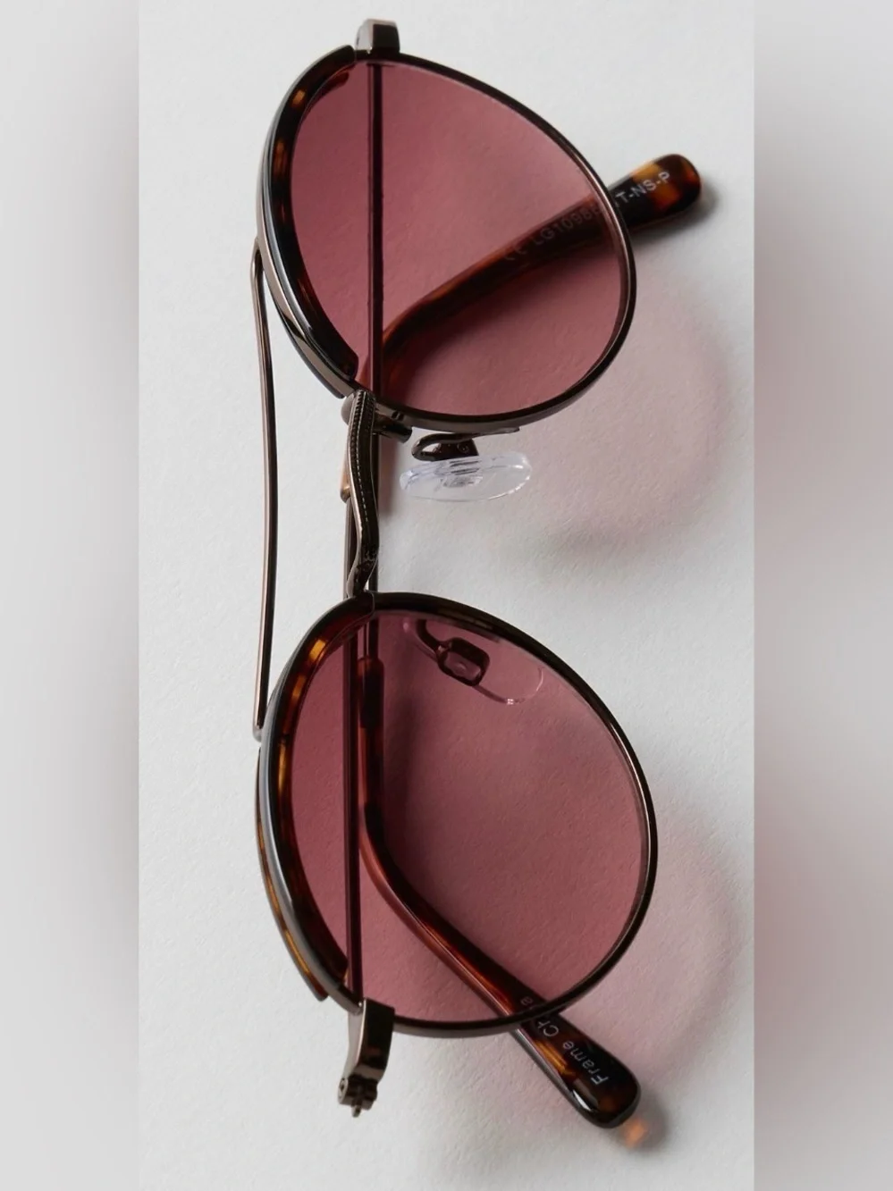 Free People Bradley Round Aviator Sunglasses Women NEW Summer Beach‎ Vacay